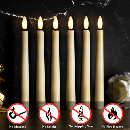 LED Candle with Remote 6pcs Set