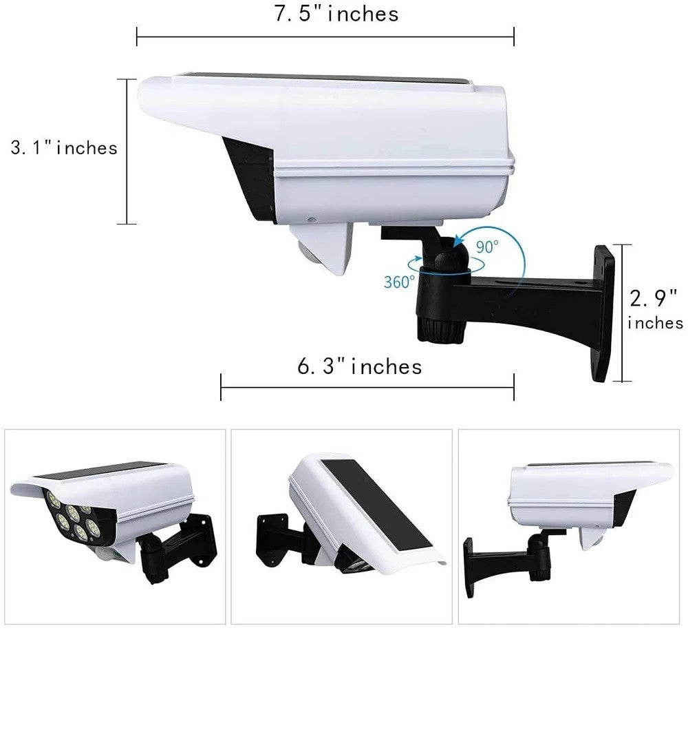 Solar CCTV-Style Security Light
