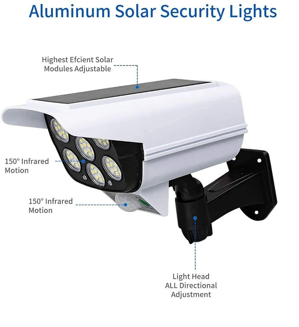 Solar CCTV-Style Security Light