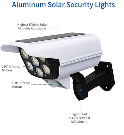 Solar CCTV-Style Security Light