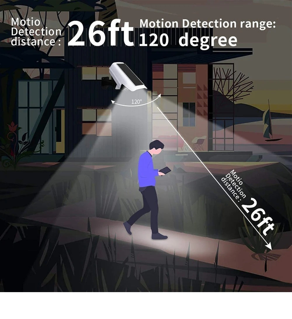 Solar CCTV-Style Security Light